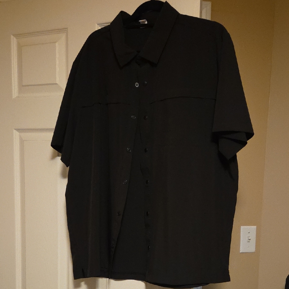 Old Navy Black Dress Shirt for Men